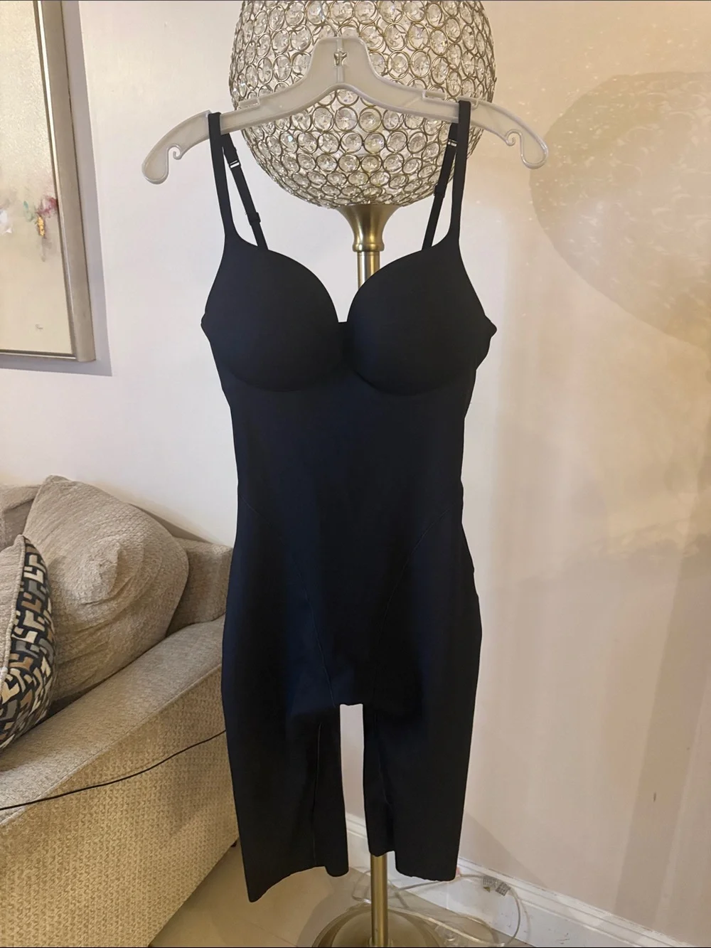 SKIMS Black Sculpting Underwire Bodysuit M NWT